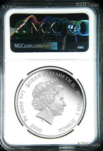 Load image into Gallery viewer, 2020 James Bond 007 No Time To Die .9999 SILVER PROOF $1 1oz COIN NGC PF70 FR