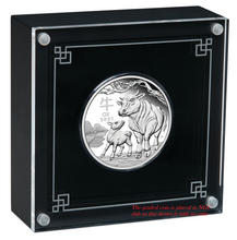 Load image into Gallery viewer, 2021 Australia PROOF Silver Lunar Year of the OX NGC PF70 1oz $1 Coin w/OGP