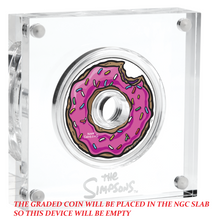 Load image into Gallery viewer, 2019 The Simpsons Donut Proof $1 1oz Silver COIN NGC PF 70 Early Releases