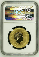 Load image into Gallery viewer, 2003 AUSTRALIA Lunar YEAR of the Goat 1 oz .9999 pure Gold G$100 Coin NGC MS70