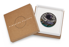 Load image into Gallery viewer, 2023 Ningaloo Eclipse 2oz .9999 Silver Antiqued Colored $2 Coin