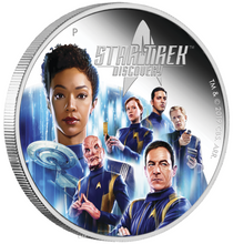 Load image into Gallery viewer, 2019 Star Trek: Discovery Crew 2oz .9999 Silver Proof $2 Coin NGC PF69 ER