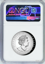 Load image into Gallery viewer, 2022 Australia Colored HIGH RELIEF 1oz Silver Kangaroo $1 Coin NGC PF70