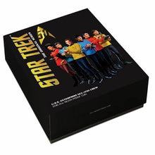 Load image into Gallery viewer, 2016 Star Trek 50th Ann USS Enterprise NCC-1701 Crew 2oz Silver Coin NGC PF70 FR