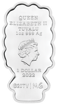 Load image into Gallery viewer, 2023 Marge SIMPSON 1oz Colored SILVER Perth Mint MINTED MINI COIN Closing Issue