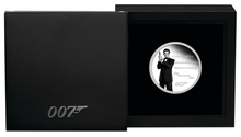 Load image into Gallery viewer, JAMES BOND LEGACY SERIES 4th ISSUE 2024 1oz SILVER PROOF $1 COIN Pierce Brosnan