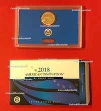 Load image into Gallery viewer, 2018 S PROOF American Innovation Dollar $1 in US Mint OGP w/ COA
