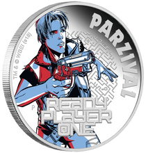 Load image into Gallery viewer, 2018 Ready Player One - Parzival 1 oz Silver Proof $1 Coin spielberg new movie