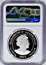 Load image into Gallery viewer, 2022 Australia Quokka Silver Colored Proof NGC PF70 Ultra Cameo 1oz $1 Coin FR