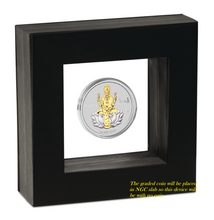 Load image into Gallery viewer, 2020 TUVALU Diwali Festival Hindu New Year Gift 1oz Silver Gilt NGC PF70 Medal