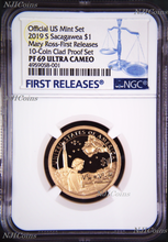 Load image into Gallery viewer, 2019 S Proof Native American Mary Ross NGC PF69 FR Dollar $1 Coin from Mint Set