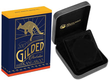 Load image into Gallery viewer, 2017 P Australia GILDED Silver Kangaroo NGC MS 70 1 oz Coin w/OGP gilt ER LABEL