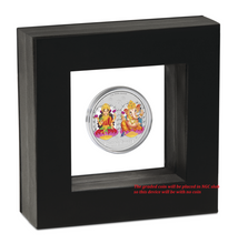 Load image into Gallery viewer, 2019 TUVALU Diwali Festival Hindu New Year Gift 1oz Silver Medallion NGC PF70 ER