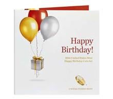 Load image into Gallery viewer, 2016 S US Mint SOLD OUT Happy Birthday Proof 5 Coin Set with Gift Card Folder