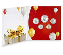 Load image into Gallery viewer, 2013 S US Mint Happy Birthday Proof Coin Set N16 with Gift Card Folder 1st year