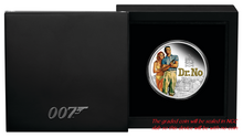 Load image into Gallery viewer, 2022 James Bond 007 Dr. NO SILVER PROOF Colored $1 1oz COIN NGC PF70 ER