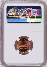 Load image into Gallery viewer, 2019 W First "W" Uncirculated Cent First Releases NGC MS70 RD Portrait Label