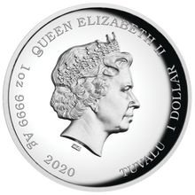 Load image into Gallery viewer, 2020 JAMES BOND 007 1oz SILVER PROOF HIGH RELIEF COIN