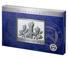 Load image into Gallery viewer, 2024 S US Mint Clad Proof 10-Coin Set w/AB QUARTERS w/Box/COA 24RG In Stock
