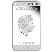 Load image into Gallery viewer, Australia 2016 Posters of World War I – War Bonds 1 OZ $1 SILVER Rectangle COIN