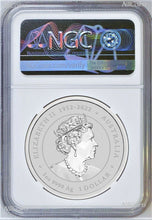 Load image into Gallery viewer, 2024 Australia .9999 Silver Lunar Year of the Dragon NGC MS70 1oz $1 Coin