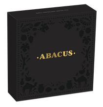 Load image into Gallery viewer, In Stock 2019 ABACUS 2oz .9999 SILVER $2 ANTIQUED COIN