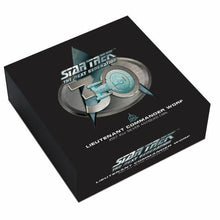 Load image into Gallery viewer, 2017 STAR TREK The Next Generation COMMANDER WORF 2oz $2 SILVER COIN NGC MS69 ER