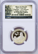 Load image into Gallery viewer, 2021 US Mint HAPPY BIRTHDAY 5-Coin-Set Dime Half Penny Nickel Quarter NGC PF70