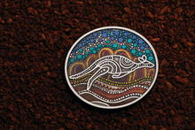 Load image into Gallery viewer, 2023 KANGAROO YONGKA 2oz .9999 Silver Antiqued Colored $2 Coin