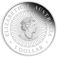 Load image into Gallery viewer, 2023 Australia Opal Series Lunar Year of the RABBIT 1oz Silver Proof $1 Coin