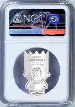 Load image into Gallery viewer, 2022 Simpsons Bart First in Minted Mini Series 1oz Silver $1 Coin NGC PF70 FR