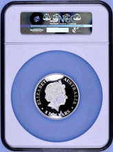 Load image into Gallery viewer, 2017 P Australia HIGH RELIEF 5oz Silver Kookaburra $8 Coin NGC PF70 UC ER + OGP