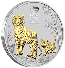 Load image into Gallery viewer, 2022 LUNAR SERIES III YEAR OF THE TIGER 1oz SILVER TRIO $1 3-coin Set 3oz-total