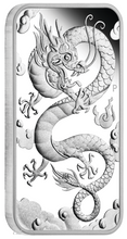 Load image into Gallery viewer, 2019 Dragon 1oz PROOF Silver Rectangular $1 COIN NGC PF 70 ER