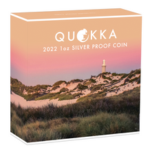 Load image into Gallery viewer, 2022 Australia Quokka Silver Colored Proof NGC PF70 Ultra Cameo 1oz $1 Coin FR