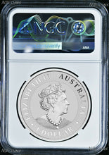 Load image into Gallery viewer, 2022 P Australia Silver Kangaroo NGC MS 69 $1 1 oz Coin Blue FR Label PERFECT