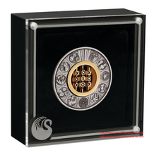 Load image into Gallery viewer, 2022 GAMES THROUGH AGES Tic Tac Toe 2oz Silver Antiqued $2 Coin NGC MS 70 ER
