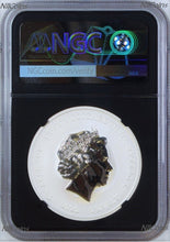 Load image into Gallery viewer, 2022 The Simpsons TREEHOUSE OF HORROR $1 1oz Silver COIN NGC MS70 Black Core