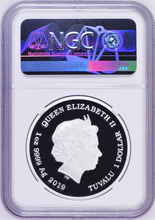 Load image into Gallery viewer, 2019 Barbie 60th Anniversary Proof $1 1oz Silver COIN NGC PF 70