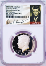 Load image into Gallery viewer, 2020 S Proof Kennedy Half Dollar 50c NGC PF70 UC FR HAPPY BIRTHDAY SET Version