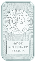Load image into Gallery viewer, 20x Australia KANGAROO PERTH MINTED BAR 1oz .9999 $1 Pure Silver Bullion Bars
