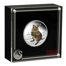 Load image into Gallery viewer, 2021 Australia Quokka Silver Colored Proof NGC PF70 Ultra Cameo 1oz $1 Coin FR