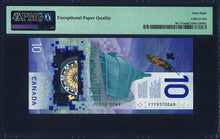 Load image into Gallery viewer, 2018 Canada 10 Dollars PMG Pick BC-77a Uncirculated Grade 68 Polymer Banknote