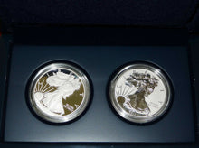 Load image into Gallery viewer, 2012 S 75th Anniv. AMERICAN EAGLE SAN FRANCISCO TWO COIN PROOF SET in bos w/ VOA