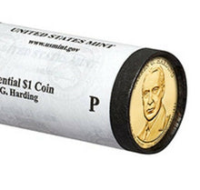 Load image into Gallery viewer, 8 Coin Set 2014 P & D President Harding Coolidge Hoover FDR Presidential Dollar