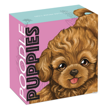 Load image into Gallery viewer, 2018 Puppies - POODLE Tuvalu 1/2 oz Silver Proof Half Dollar Coin Colorized