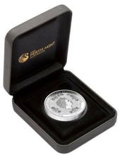 Load image into Gallery viewer, The Longest Reigning Monarch Queen Elizabeth II 2015 1oz Silver Intaglio Coin