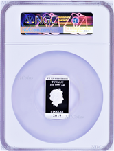 Load image into Gallery viewer, 2019 Chinese Wedding 1oz Silver Proof Rectangle $1 Dollar Coin NGC PF 70 ER