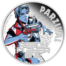 Load image into Gallery viewer, 2018 Ready Player One - Parzival 1 oz Silver Proof $1 Coin spielberg new movie