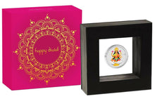 Load image into Gallery viewer, 2017 Tuvalu Diwali Festival 1oz .9999 Silver $1 Coin Mint-Sold-Out